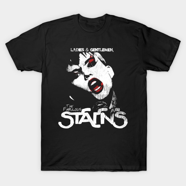 Ladies and Gentlemen, the Fabulous Stains T-Shirt by darklordpug